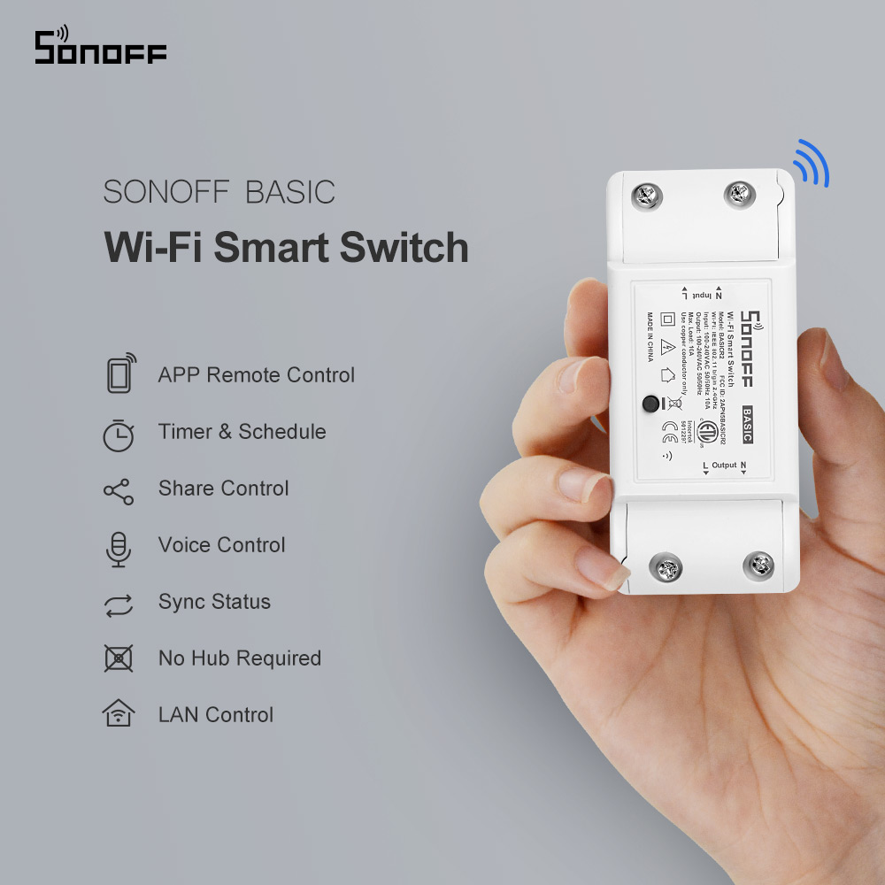 Sonoff Basic Switch - Itead SONOFF 기본 R2 미니 DIY