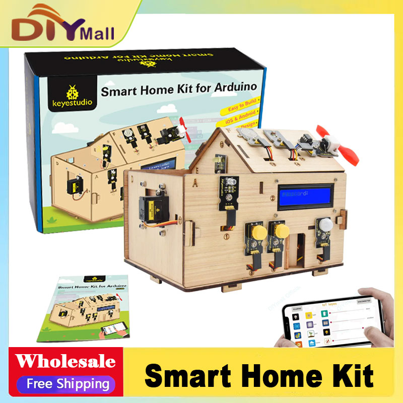 Home Automation Diy Projects - 키이스튜디오 스마트 IoT 홈 키트 플러스