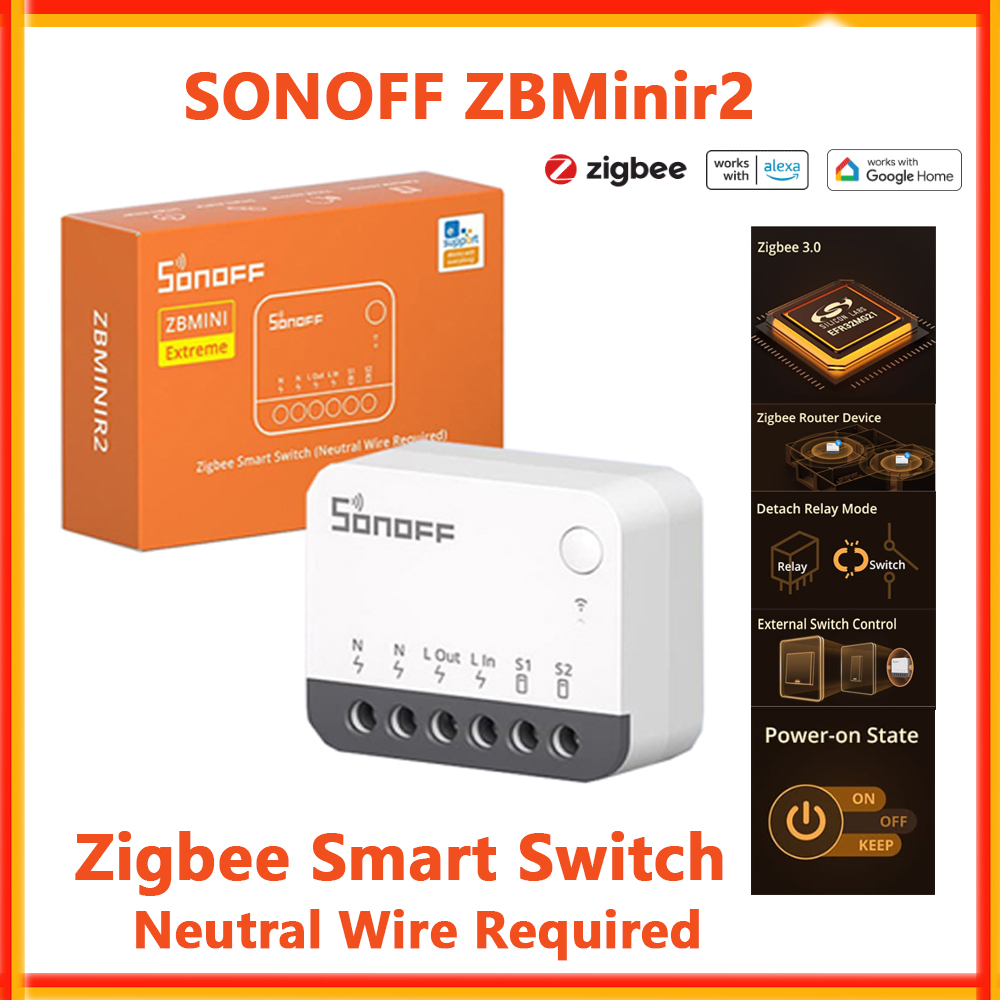 Sonoff Basic Switch - SONOFF ZBMinir2 지그비 스마트 스위치 ZBMini