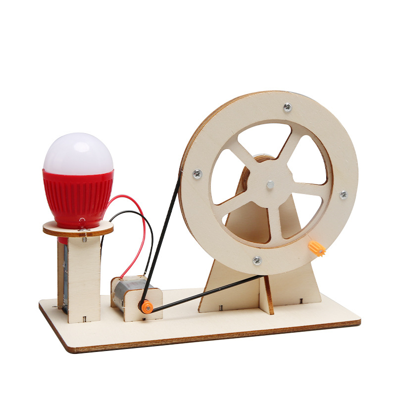 Diy Automation Projects - 미니 DIY 핸드 크랭크 발전기 전구