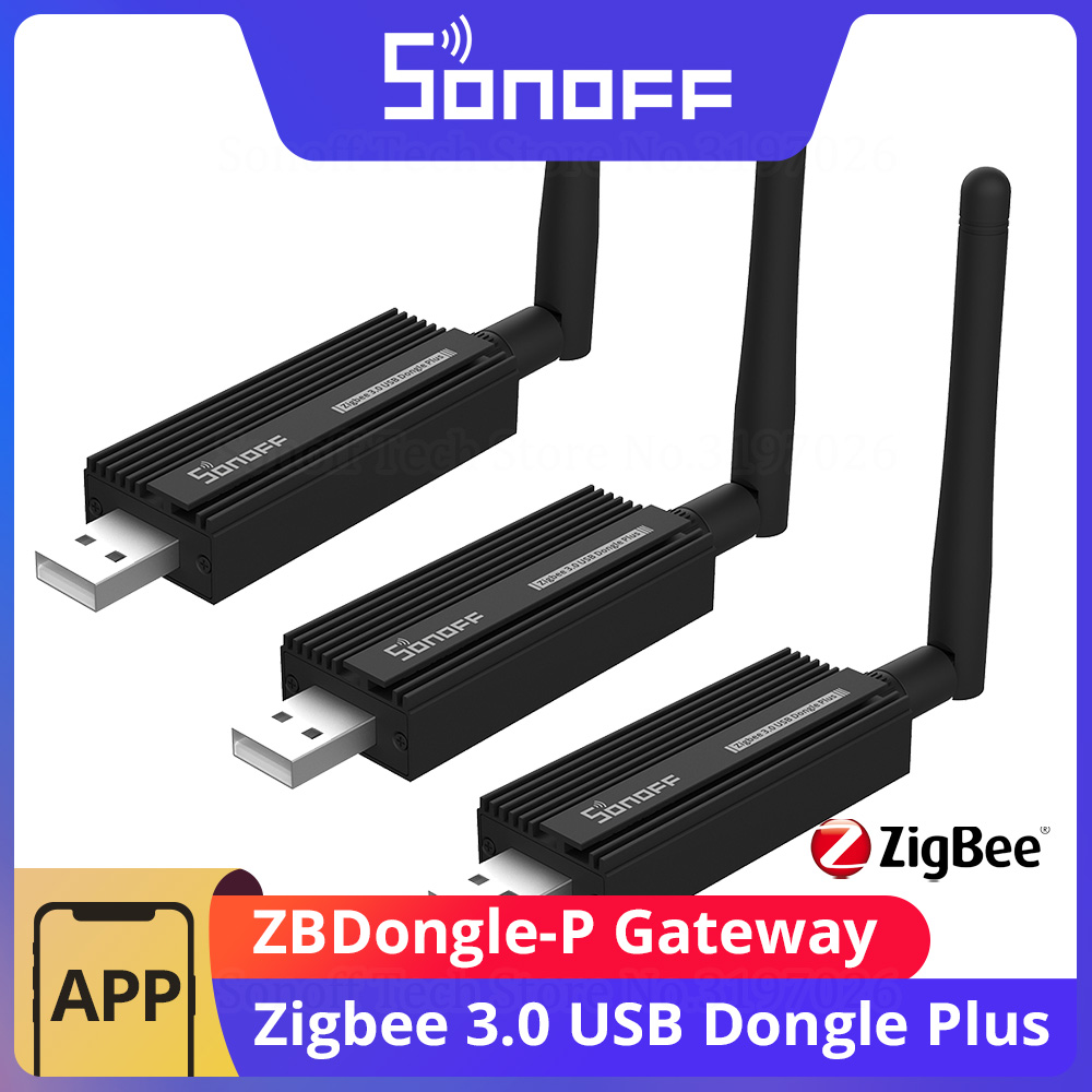 Zigbee Coordinator Stick - SONOFF 지그비 게이트웨이 3.0 ZBDongle-P USB