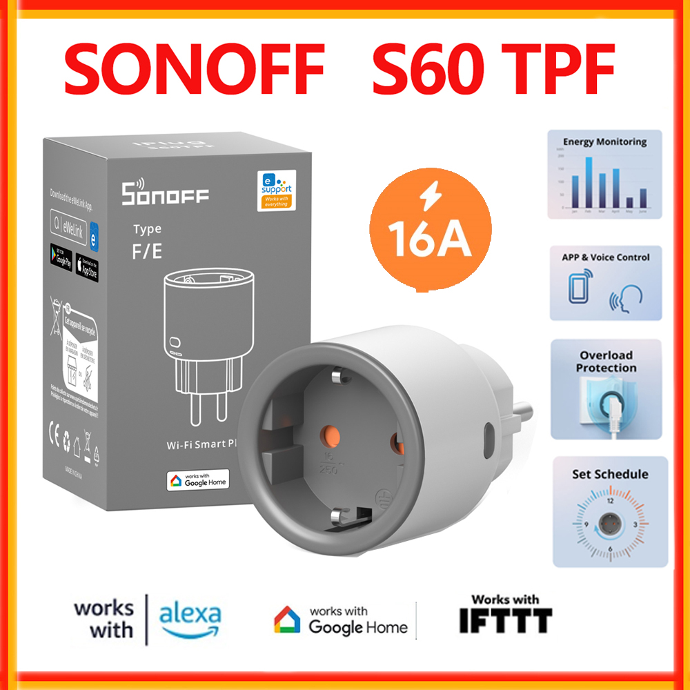 Sonoff Basic Switch - SONOFF S60 TPF EU 와이파이 스마트