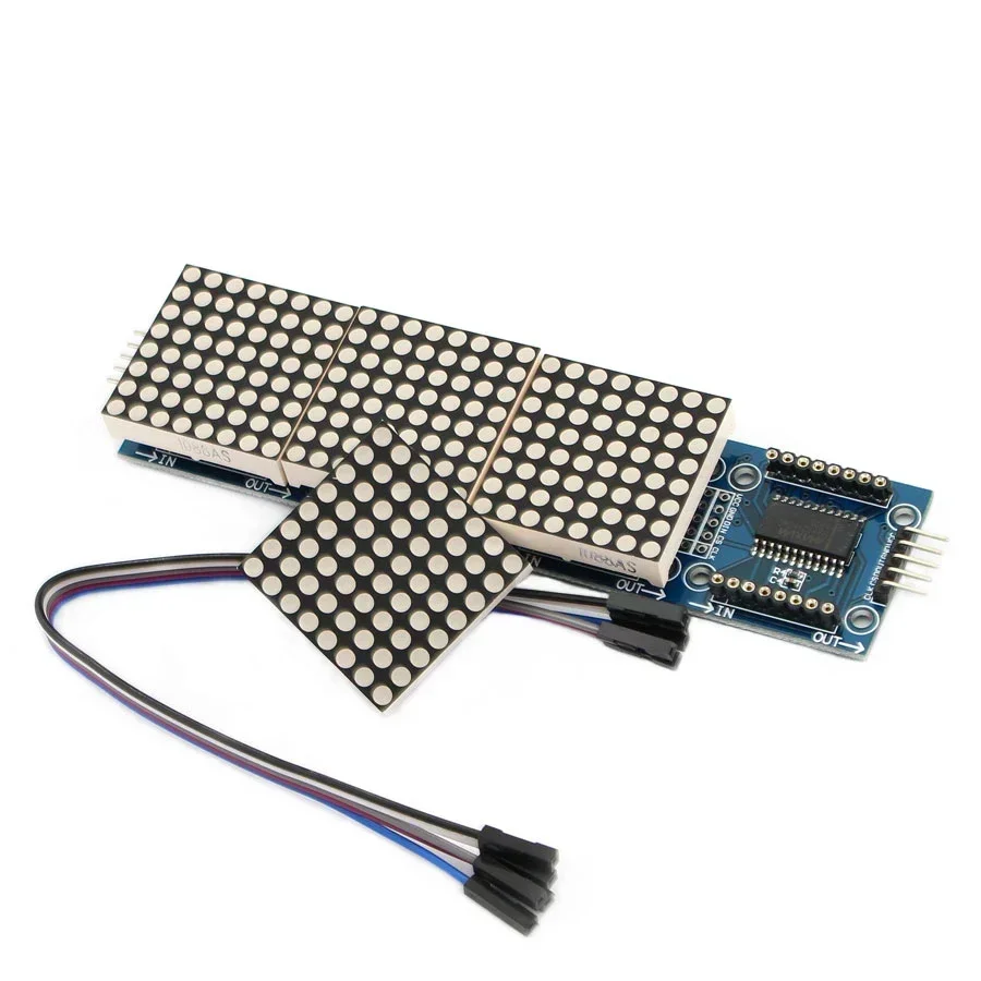 Rgb Led Matrix 8X8 - MAX7219 도트 매트릭스 모듈 Arduino용 4
