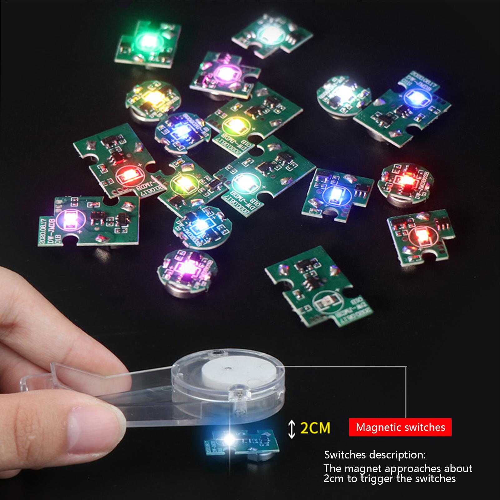 자석 제어 LED 라이트 미니 무선 LED 램프 유도  - Diy Automation Projects 리뷰 및 가격