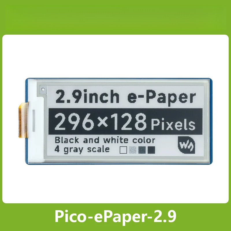 라즈베리 파이 피코용 2.9인치 E-Paper E-In - Display Epaper 2.9 리뷰 및 가격