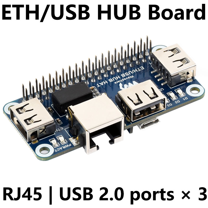 라즈베리 파이 제로 W WH 이더넷 J45 USB 허브 - Pi Zero W Board 리뷰 및 가격