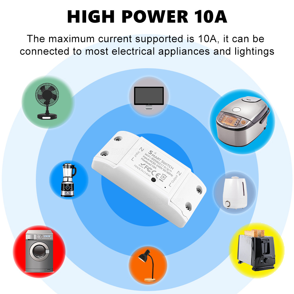 10A 기본 R2 릴레이 WiFi 스마트 스위치 DIY - Sonoff Basic Switch 리뷰 및 가격