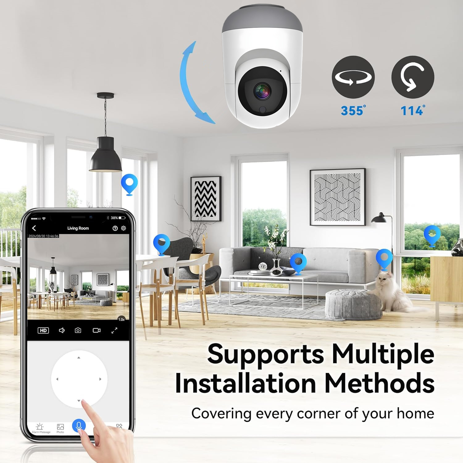 4MP 투야 와이파이 카메라, 2.4/5G 듀얼 밴드  - Eufy Camera E220 리뷰 및 가격
