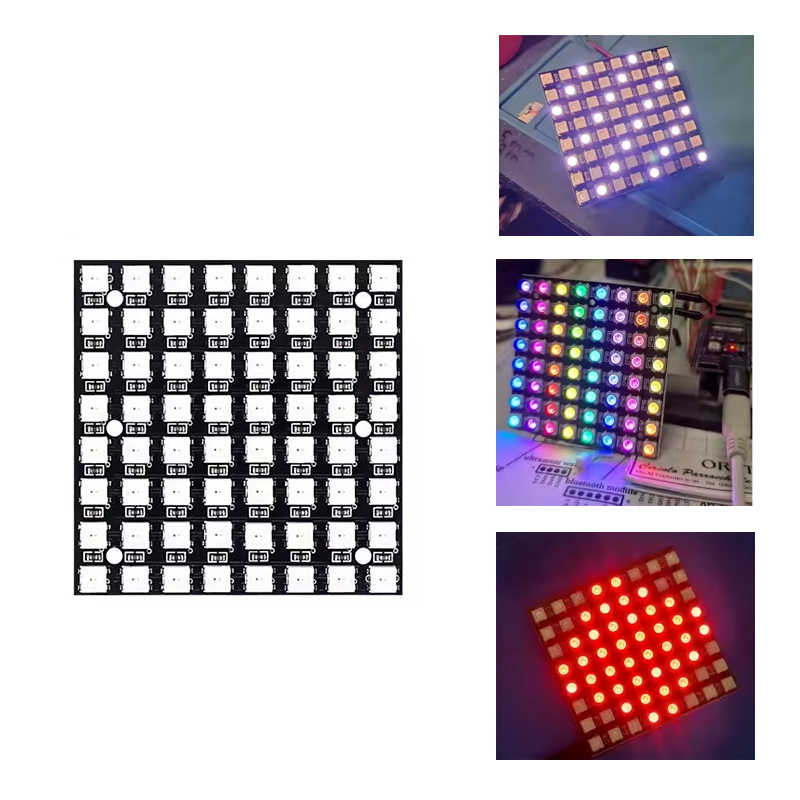 WS2812 LED 5050 RGB 8x8 64비트 L - Rgb Led Matrix 8X8 리뷰 및 가격