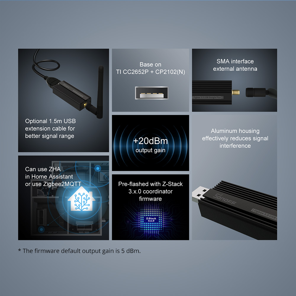 SONOFF 지그비 게이트웨이 3.0 ZBDongle- - Zigbee Coordinator Stick 리뷰 및 가격