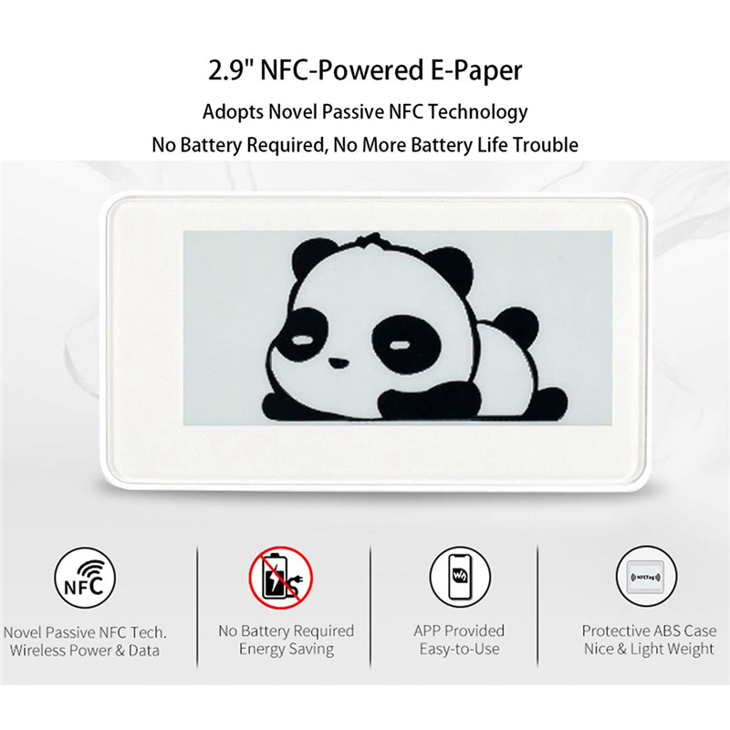 RISE Waveshare 2.9인치 무선 NFC 기반 - Display Epaper 2.9 리뷰 및 가격
