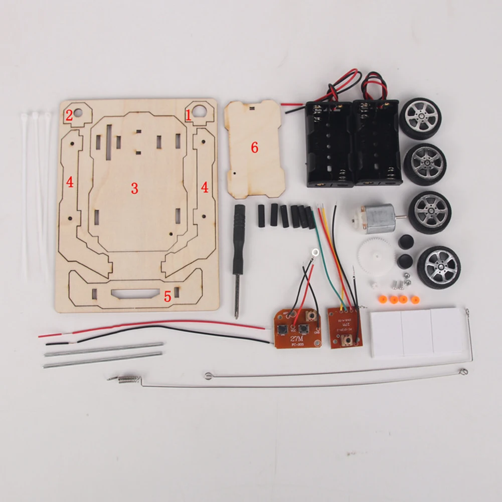 DIY RC 자동차 모델 조립 키트 미니 교육 학습 S - Diy Automation Projects 리뷰 및 가격